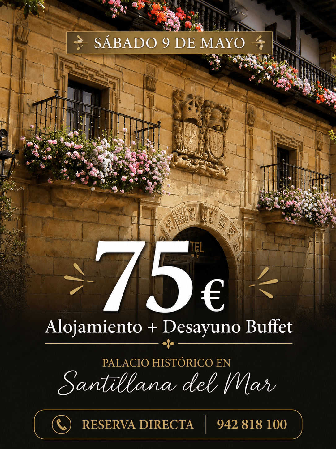 hotel en santillana promoción oferta hotel en cantabria