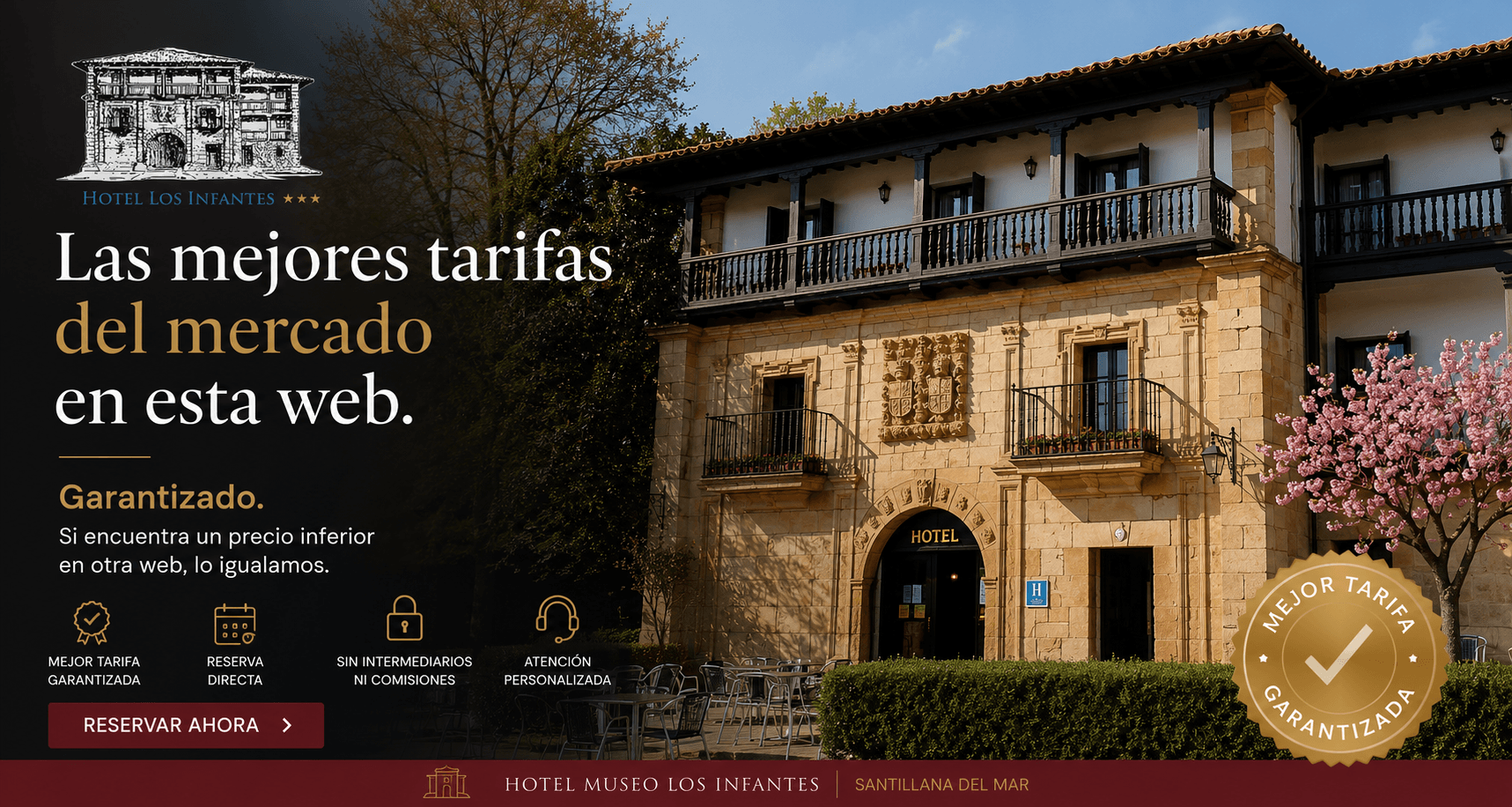 hotelsantillanaoferta hotel santillana museo restaurante los infantes en santillana del mar